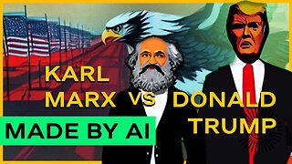 AI CREATED Karl Marx & Donald Trump LIVE Debate show