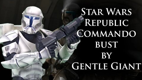 Star Wars Republic Commando bust by Gentle Giant