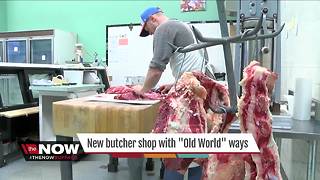New butcher shop using "Old World" ways