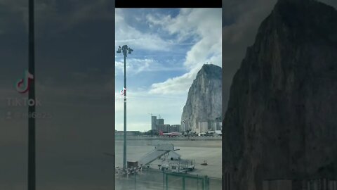 Bristol Flight Lands on 2nd Attempt at Gibraltar #shorts