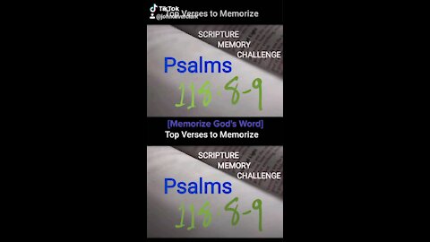 Top Verses To Memorize, Psalms 118:8-9