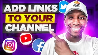 How To ADD Social Media Links To YouTube Channel (The RIGHT Way)