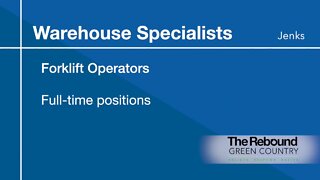 Who's Hiring: Warehouse Specialists