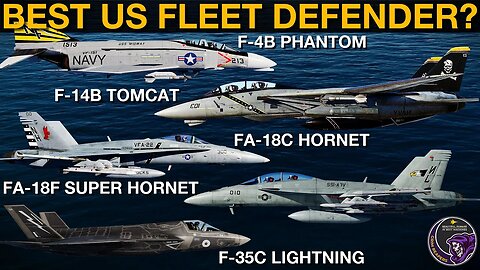 Which Is/Was The Best US Fleet Defender Interceptor 1960-2030? (Naval Battle 90) | DCS