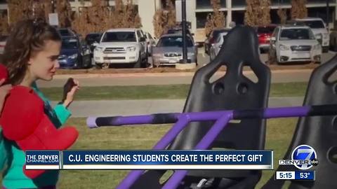 CU Boulder students use engineering skills to create bike for 13-year-old girl with autism
