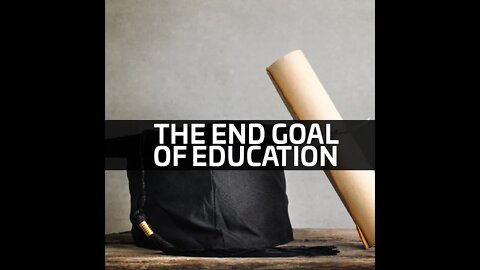 What's The End Goal of Education? | William Tucker of @Charity United