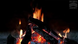 Bubba Army Yule Log with Music