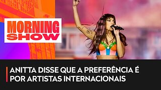 Anitta critica Rock in Rio: ‘Não piso nunca mais’