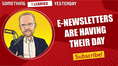 140: Some thoughts on e-newsletters