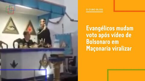 Evangélicos mudam voto após vídeo de Bolsonaro em Maçonaria viralizar