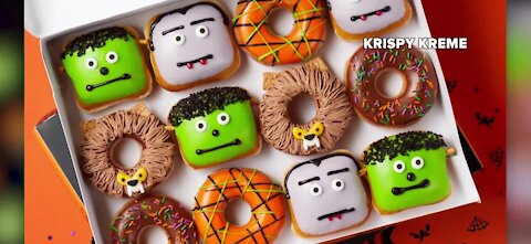Halloween Krispy Kreme donuts available today