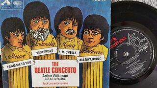 The Beatle Concerto ~ Arthur Wilkinson & Orchestra ~ Yesterday, All My Loving + 2 ~ 1966 HMV 45rpm