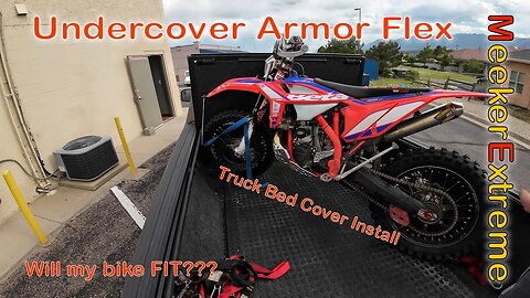 2016 Ford F150 XL FX4 - Undercover Armor Flex - Install and First Impression with Bike loaded!