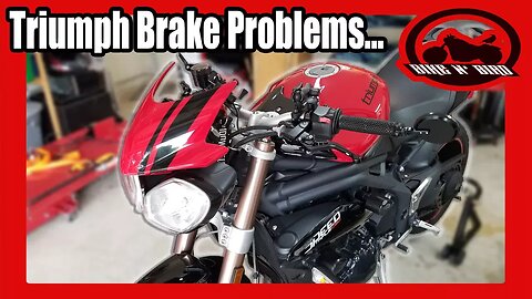 My Brakes Acted Up On The Highway and Missing ROT Rally =( - Triumph Speed Triple