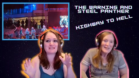 The Warning and Steel Panther | Highway To Hell | Reaction With My Mom