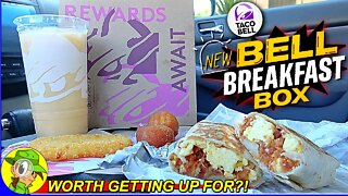 Taco Bell® 🌮🔔 BELL BREAKFAST BOX Review 🌅🍳📦 Worth Getting up for?! 🤔 Peep THIS Out! 🕵️‍♂️