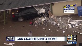 Car into home 40th Avenue and Bethany Home Road
