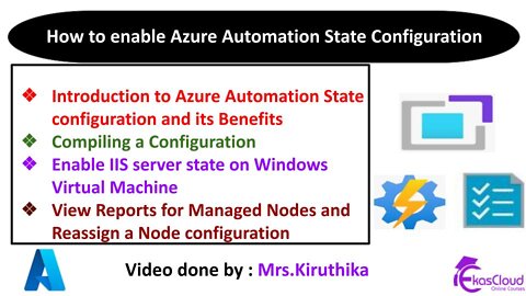 #How to enable Azure Automation State Configuration - EkasCloud - English