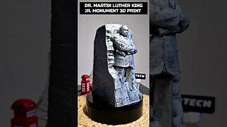 Elevating the legacy of Martin Luther King Jr.: A 3D Printed #MLK Monument Replica #shorts