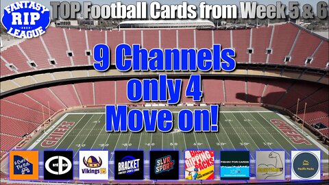 NFL Week 5 & 6 Fantasy Football Trading Card Pull Highlights | FRL 9 Channel Battle Royal Heat 2