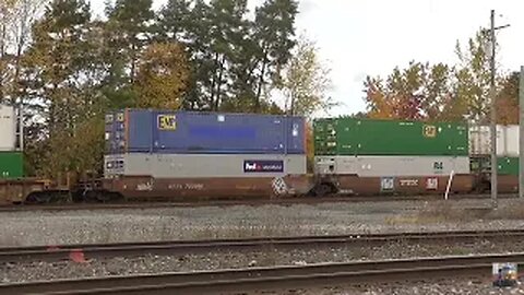 Norfolk Southern Intermodal Train from Berea, Ohio October 21, 2023