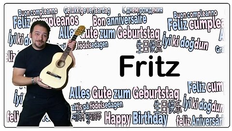 Happy Birthday Fritz - Happy Birthday to You Fritz #shorts