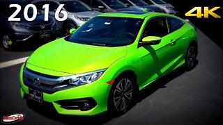 2016 Honda Civic EX-L Coupe - Ultimate In-Depth Look in 4K