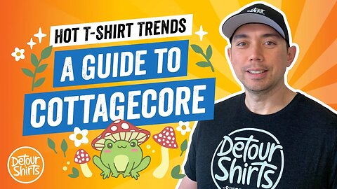 Hot T-Shirt Design Trend 🔥 What Exactly Is Cottagecore? Everything you need to know about it.