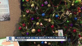 Meeting Bruce the Spruce at the Neville Public Museum