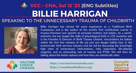 Billie Harrigan - The Unnecessary Trauma of Childbirth (ENG Subtitles)