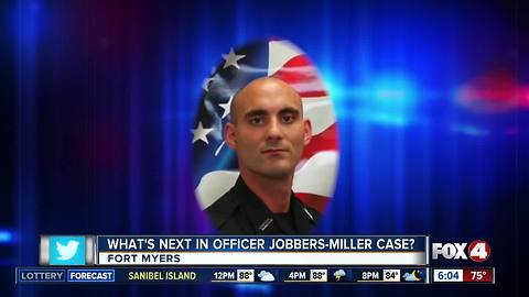 Fallen Fort Myers Police Officer Adam Jobbers-Miller rests at Fort Myers Funeral Home