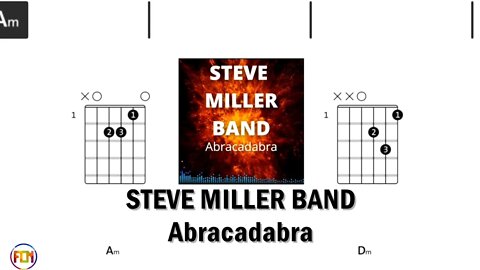 STEVE MILLER BAND Abracadabra - Guitar Chords & Lyrics HD