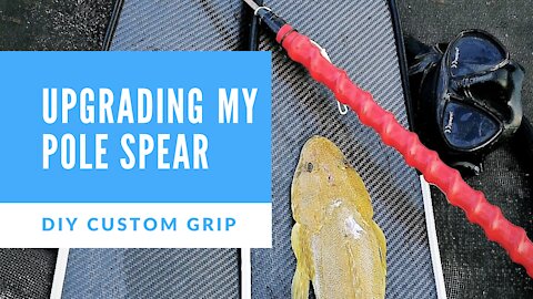 How to make your own custom pole spear grip