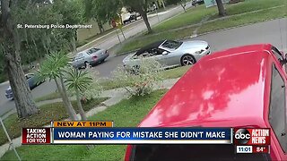 Hit-and-run crash leaves St. Pete woman with $3,000 in damage