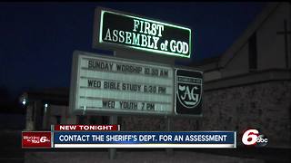 Sheriff offering to help churches better protect parishioners
