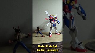 Completed Master Grade God Gundam #gundam #gunpla #godgundam