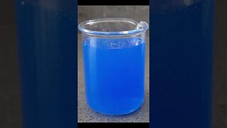 Precipitation of Copper Tetraamine Sulfate #Shorts