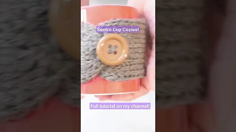 Knitting Cup Cozies on The Sentro Knitting Machine Since Y'all Love my Mugs so Much!
