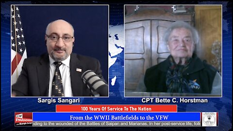 Captain Bette C. Horstman, 100 Years of Service To The Nation, New Paradigms w/Sargis Sangari EP #75