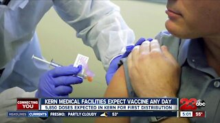 Covid vaccines expected to arrive in Kern County by Tuesday