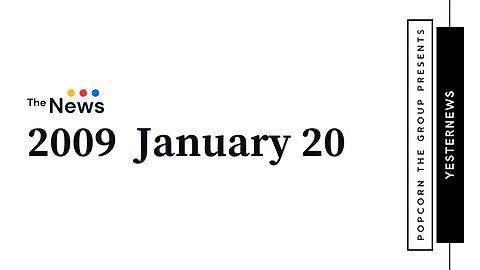 2009.01.20 . 0630pm NBC Nightly News w Brian Williams . Obama Inauguration