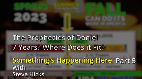 9/29/23 The Problem of the Tribulation "The Prophecies of Daniel" part 5 S3E8p5