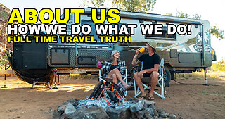 ABOUT US | FULL TIME TRAVEL | YES, WE HAVE 4 KIDS | WHAT MADE US ALMOST QUIT ADU | 1ST CARAVAN