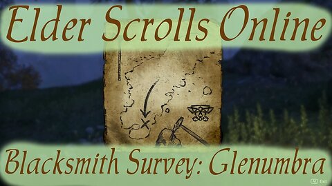 Blacksmith Survey: Glenumbra [Elder Scrolls Online]
