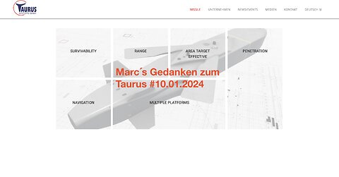 MGK1 Marc´s Gedanken zum Taurus #10.01.24