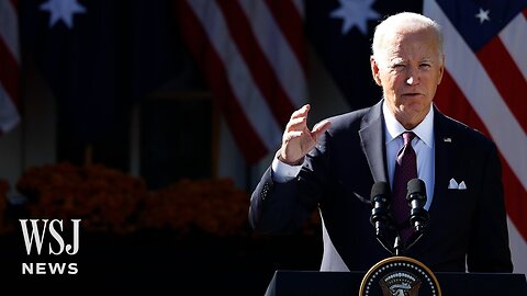 Biden: Israel Should Seek Hostages’ Release Before Ground War | WSJ News