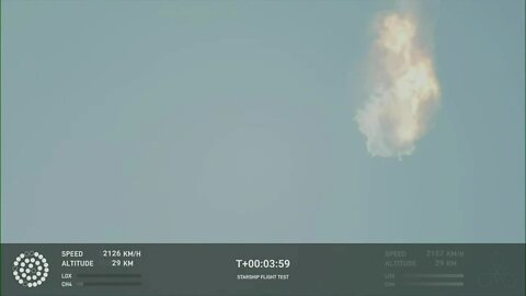 WATCH: SpaceX Starship explodes during initial flight