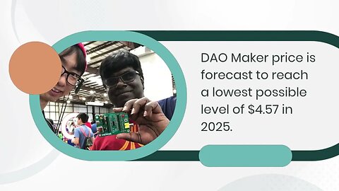 DAO Maker Price Prediction 2023, 2025, 2030 What will DAO be worth