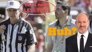 Rich Eisen SHUTS DOWN HEAD REF Dean Blandino after saying NFL needs LESS TECHNOLOGY? #nflreaction
