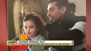 Father of missing 2-year-old speaks after after she was found